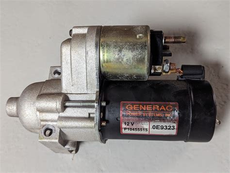 Used OEM Generac Generator 12V Starter Motor 0E9323 | eBay