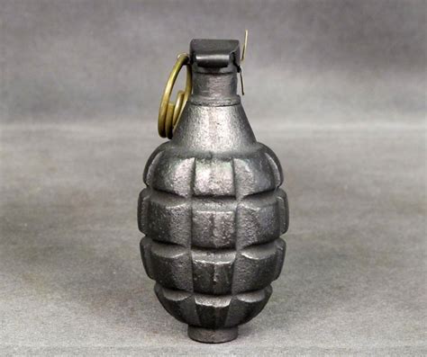 U.S. WWI Mk 1 Pineapple Hand Grenade – International Military Antiques