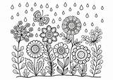 Coloring Pages Of Nature sketch template