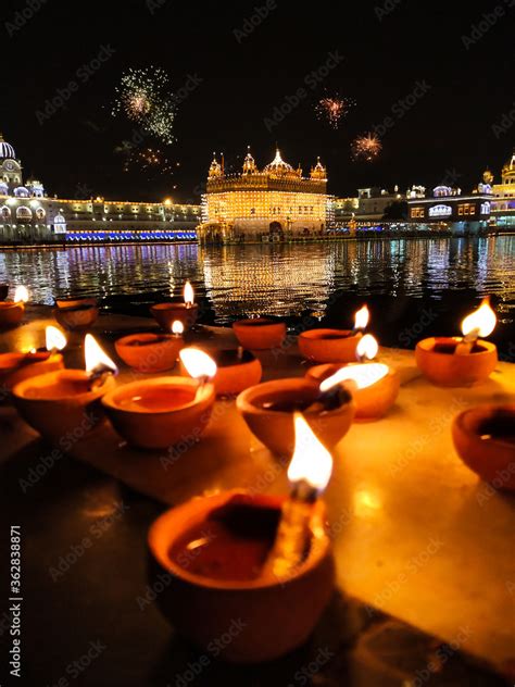 Golden Temple At Diwali