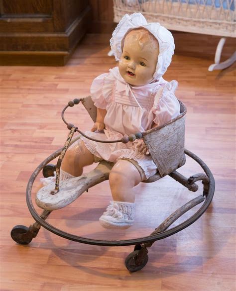 Antique Baby Walker stock image. Image of play, child - 31299095