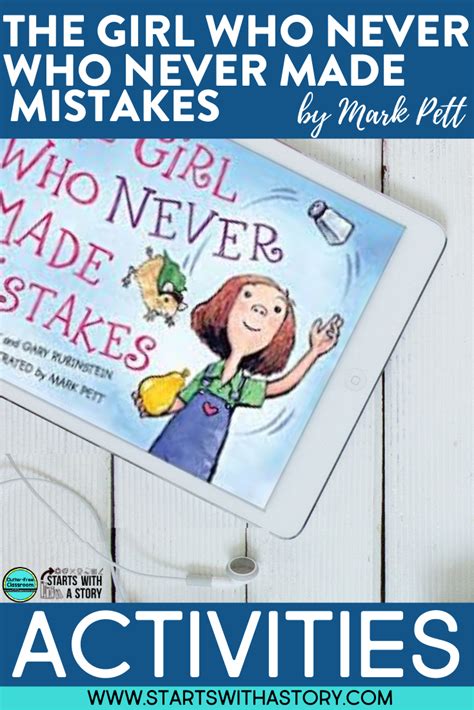 THE GIRL WHO NEVER MADE MISTAKES ACTIVITIES | Social emotional learning lessons, Social ...