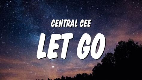 Central Cee - LET GO (Lyrics) | only know you've been high when you're ...