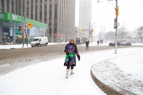 Photos Of Toronto Snow Storm Show How The City Turned Into A Snow Globe ...