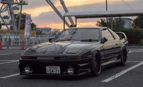 Blacked out Mk3 Supra : carporn