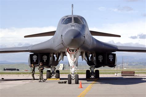 File:B-1B Lancer Awaits Inspection.JPG