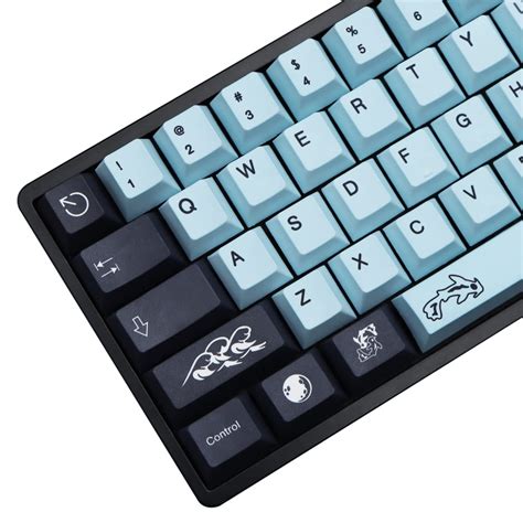 Buy MOLGRIAGMK MIZHU Keycaps, 136 Set Keycaps MIZHU for Gaming Keyboard ...