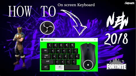 How to Put An On-Screen Keyboard + Mouse On OBS Studio - YouTube