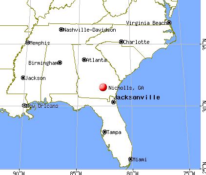 Nicholls, Georgia (GA 31554) profile: population, maps, real estate ...