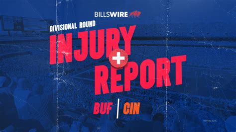 Buffalo Bills vs. Cincinnati Bengals: Wednesday injury reports