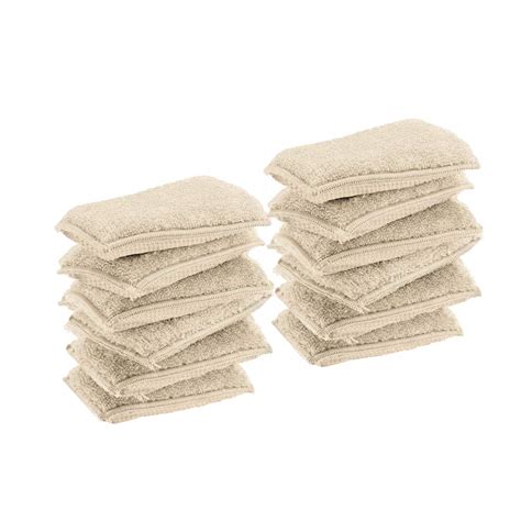 Bamboo Kitchen Sponges - Natural Cleaning Sponges Pack of 24 | Eco Trade Company