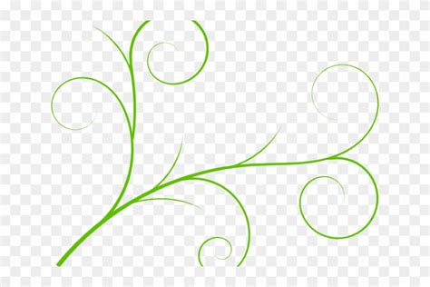 Line Clipart Vine - Portable Network Graphics - Free Transparent PNG Clipart Images Download