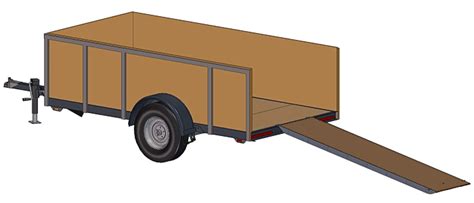 5x10 Utility Trailer Plans, 3500 Lbs – Many Great Options