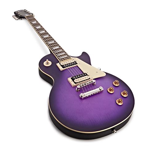 Epiphone Les Paul Classic Worn, Worn Violet Purple at Gear4music