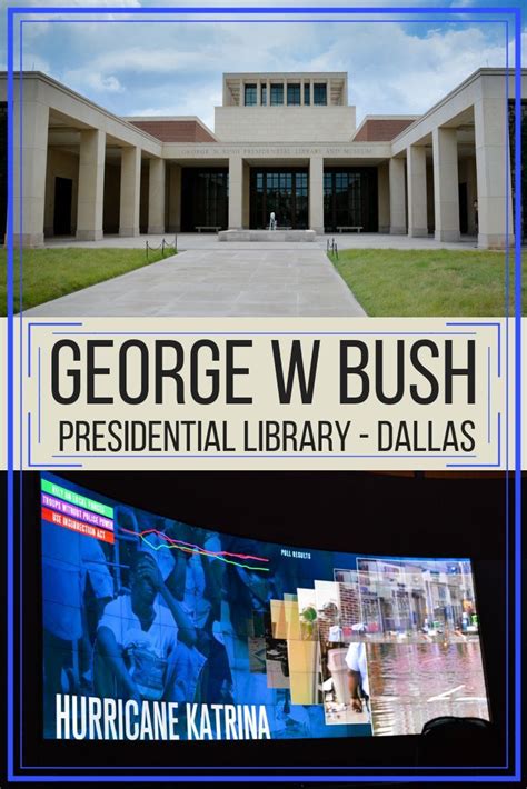 George W Bush Presidential Library | Presidential libraries, Family ...