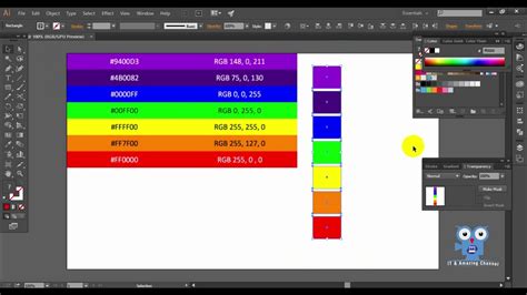 How to Create Custom Color Swatches in Adobe Illustrator - YouTube