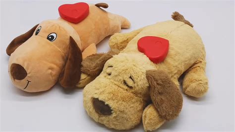 Custom Pet Anxiety Companion Animal Sleeping Puppy Toys Wholesale ...