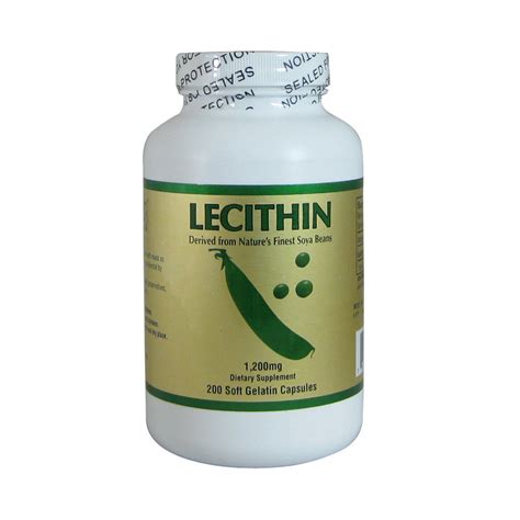 Lecithin (200 Softgels/ 1,200mg) - NCB TECHNOLOGY