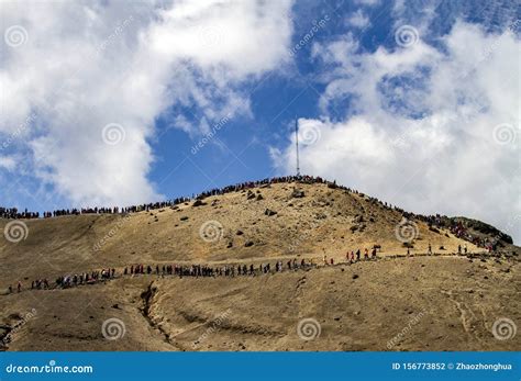 Changbai Mountain in the Summer Travel Peak. Editorial Photography ...