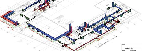 Mechanical system shop drawings