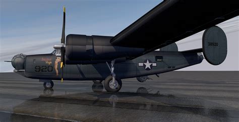 Consolidated PB4Y-1 Liberator 3D Model by ChipBassChaos