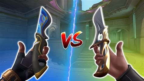 Reverie Sword VS Sovereign Sword Skin - Valorant Best Knife Skins - YouTube