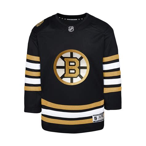 Bruins Toddler Centennial Blank Home Jersey