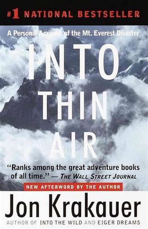 Into Thin Air by Jon Krakauer, Prebound, 9780780780989 | Buy online at ...