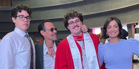 Marc Anthony and Ex-Wife Dayanara Torres Reunite at Son's Graduation