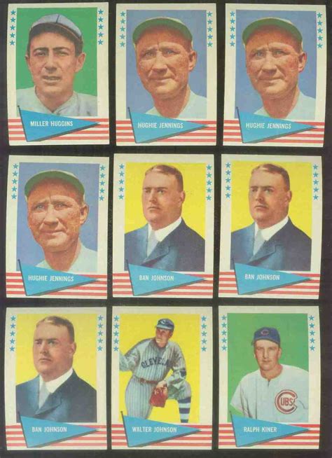 1961 Fleer # 50 Ralph Kiner (Cubs)