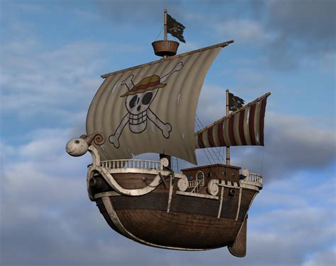 ArtStation - One Piece Going Merry Pirate Ship