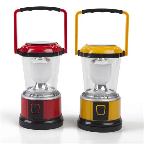 Portable Outdoor LED Camping Lantern USB Solar Camping Lantern rechargeable LED tent light for ...