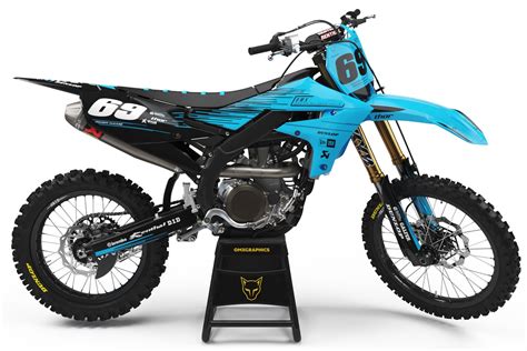 Yamaha COMET Graphics Kit Blue – OMXGraphics