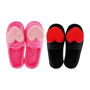 Ladies Valentine Clog Slippers Size 3-8 (Assorted Item - Supplied At ...