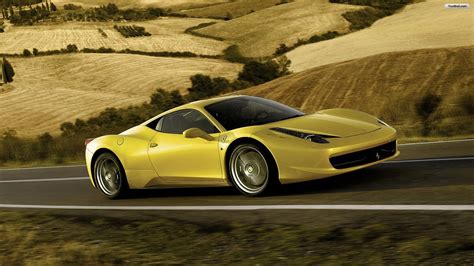 Yellow Ferrari Wallpapers Group (69+)