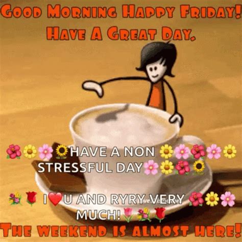 Good Morning Friday GIF - GoodMorning Friday Weekend - Discover & Share ...