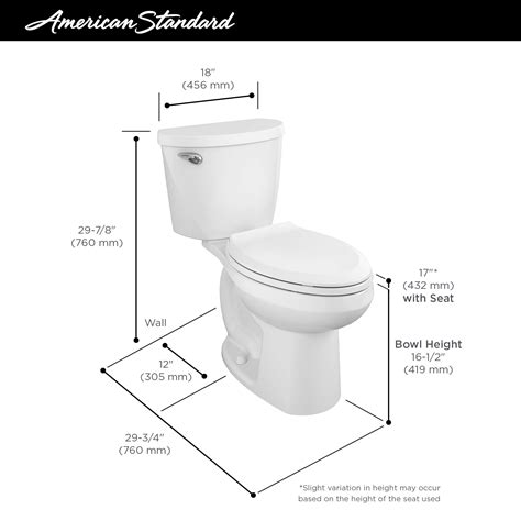 Mainstream Chair Height Elongated Toilet