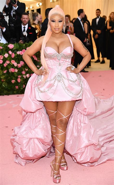 Nicki Minaj from 2019 Met Gala Red Carpet Fashion | E! News