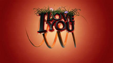 I Love You Typo, HD Typography, 4k Wallpapers, Images, Backgrounds, Photos and Pictures