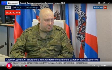 Russian Commander Surovikin tells Russian TV: “We & Ukrainians are one people. We want Ukraine ...