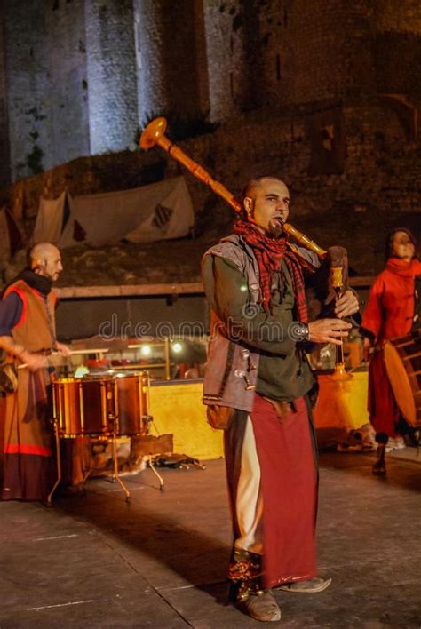 Annual Medieval Festival in Obidos in Portugal Editorial Stock Image ...