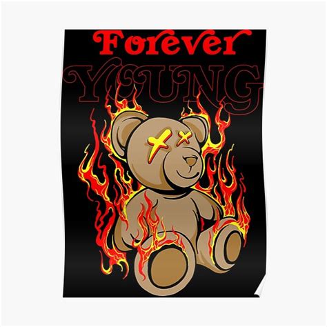 "Forever Young" Poster for Sale by CHAKR-art | Redbubble