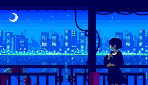 Pixel art by 1041uuu (Toyoi Yuuta) | Pixel animation, Pixel art, 8 bit