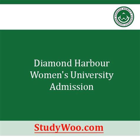 Diamond Harbour Women’s University – DHWU Admission 2021-22 ...