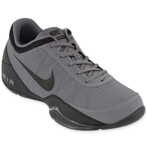 Nike - Nike Mens Air Ring Leader Low Dark Grey/Black Basketball Shoe 7 ...