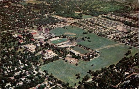 Washburn University Campus, From Air Topeka, KS