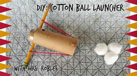 Fun DIY Project for Kids: Engineer Your Own Cotton Ball Launcher! - YouTube