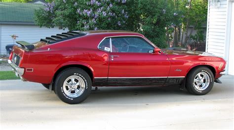 Candy Apple Red 1970 Mach 1 Ford Mustang Fastback - MustangAttitude.com ...