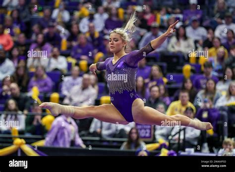 January 05, 2024: LSU's Olivia ''Livvy'' Dunne competes on the floor ...