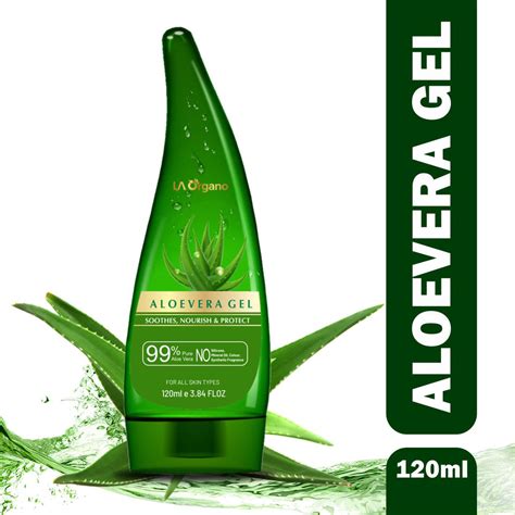 Aloe Vera Gel for Face and Hair - LA Organo